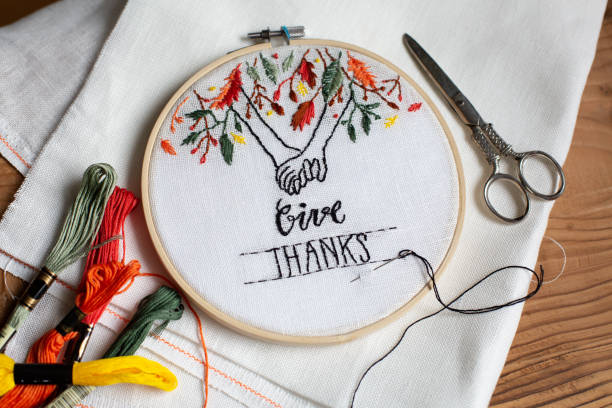 Stitching Gratitude: A Thanksgiving Reflection from Our Little Welsh Embroidery Studio