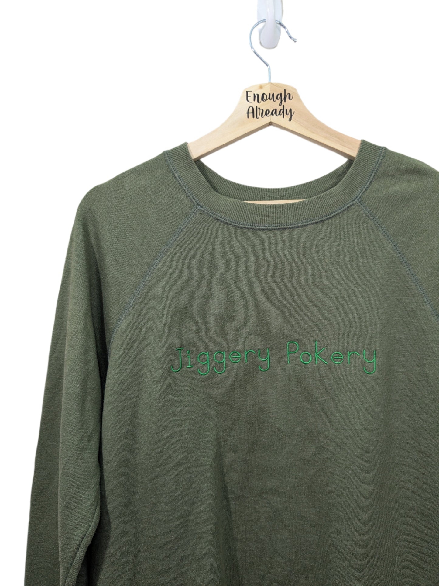 Jiggery Pokery - Embroidered Bookish Sweatshirts - Ridiculous English Words Collection - Multiple Sizes and Colours