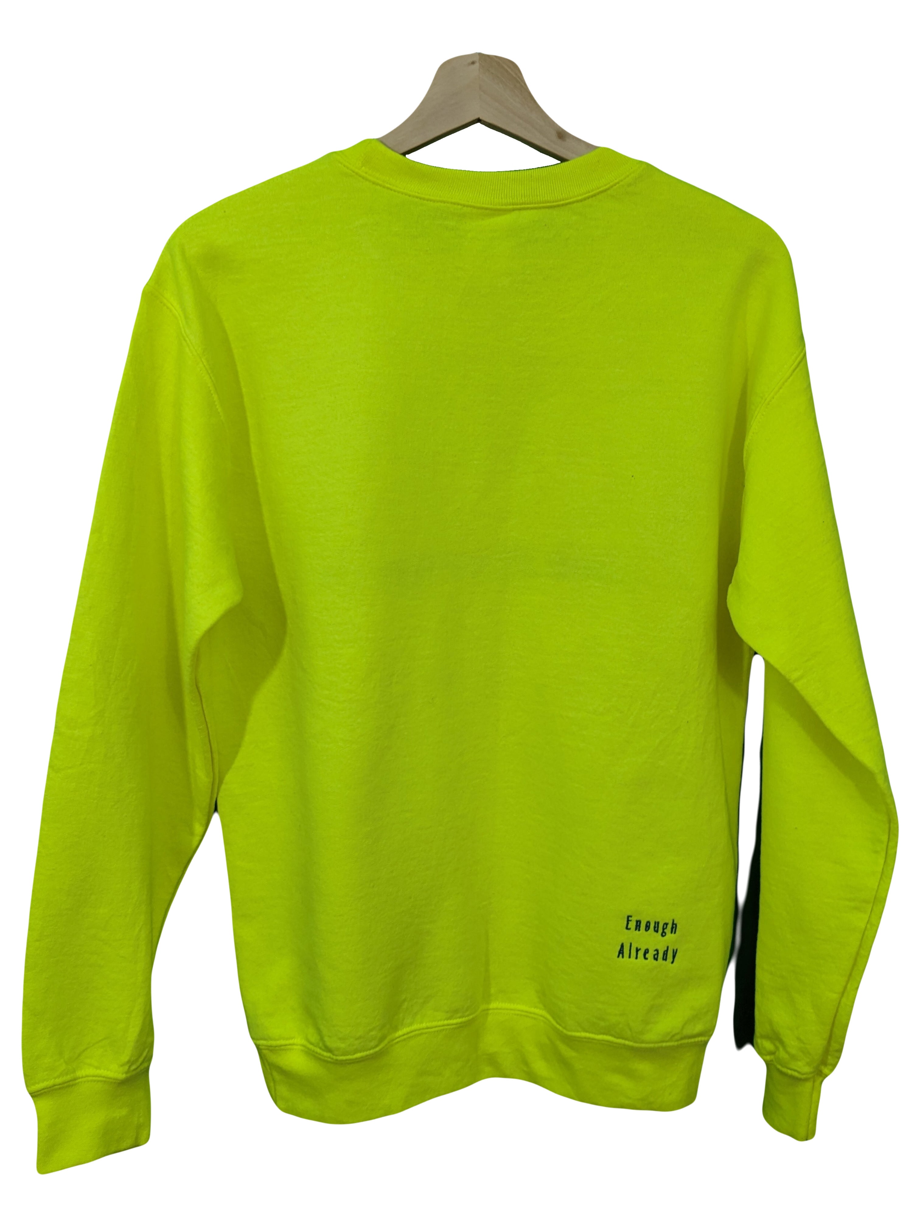 Highlighter hotsell yellow sweatshirt