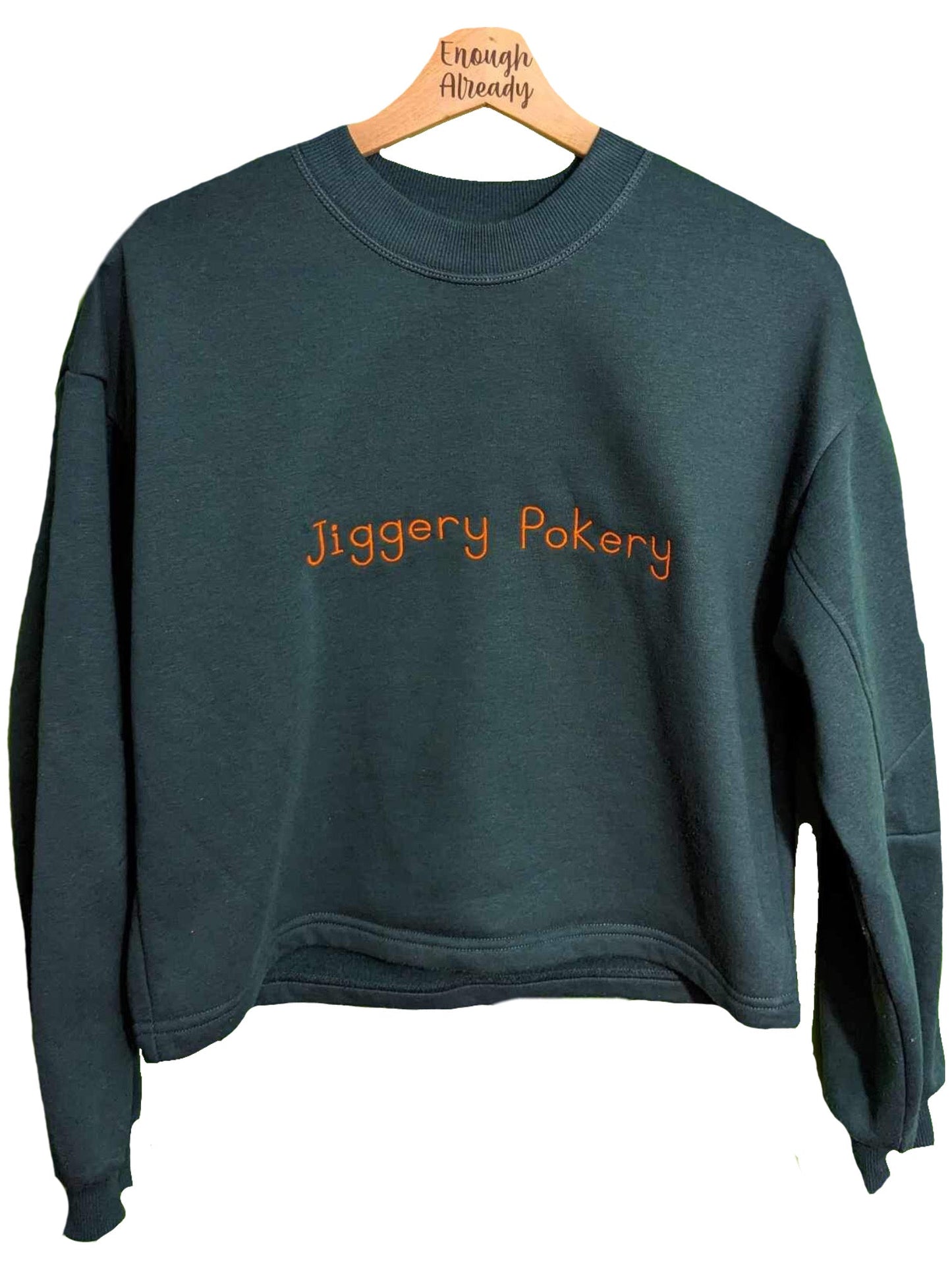 Jiggery Pokery - Embroidered Bookish Sweatshirts - Ridiculous English Words Collection - Multiple Sizes and Colours