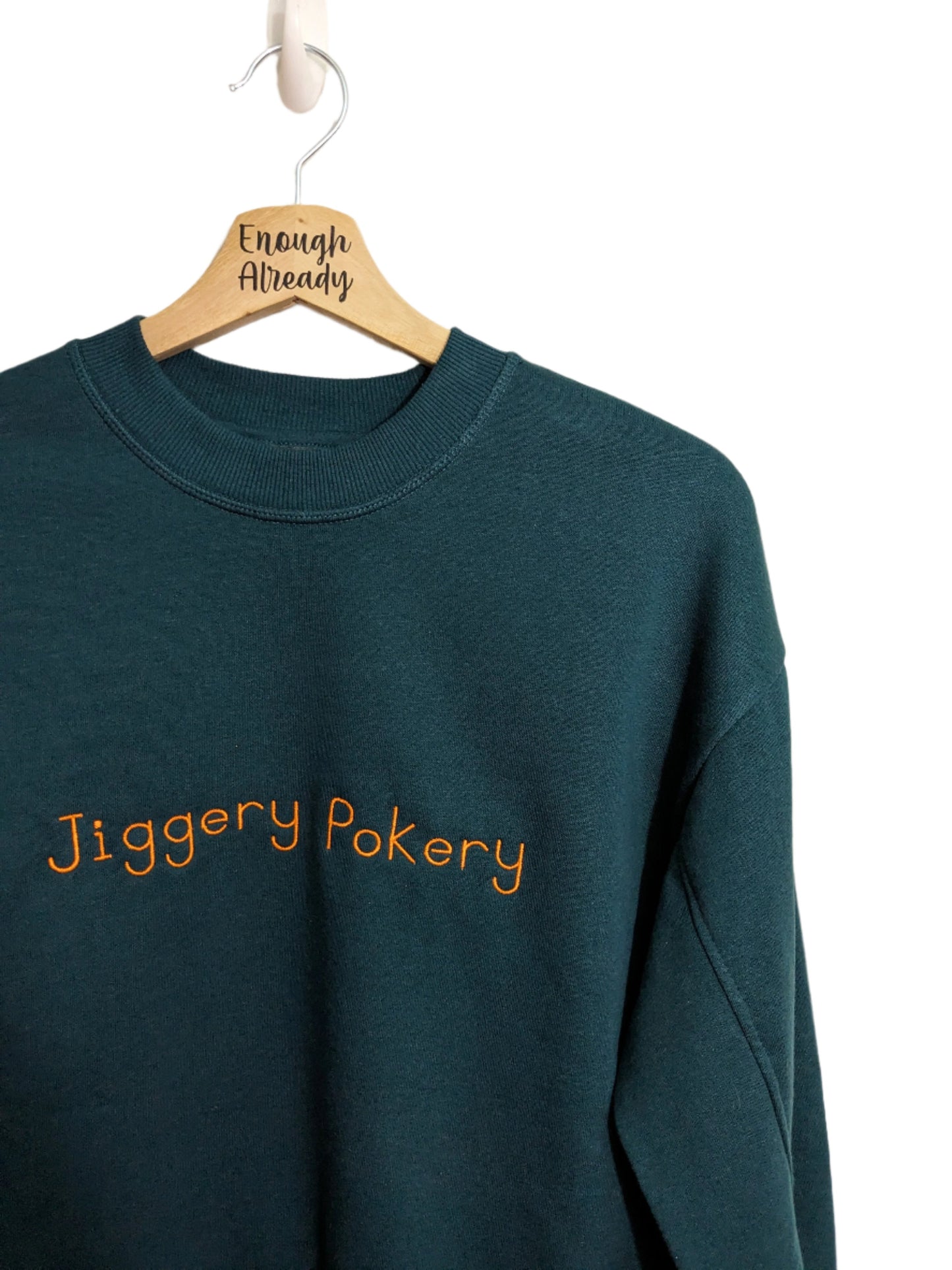 Jiggery Pokery - Embroidered Bookish Sweatshirts - Ridiculous English Words Collection - Multiple Sizes and Colours