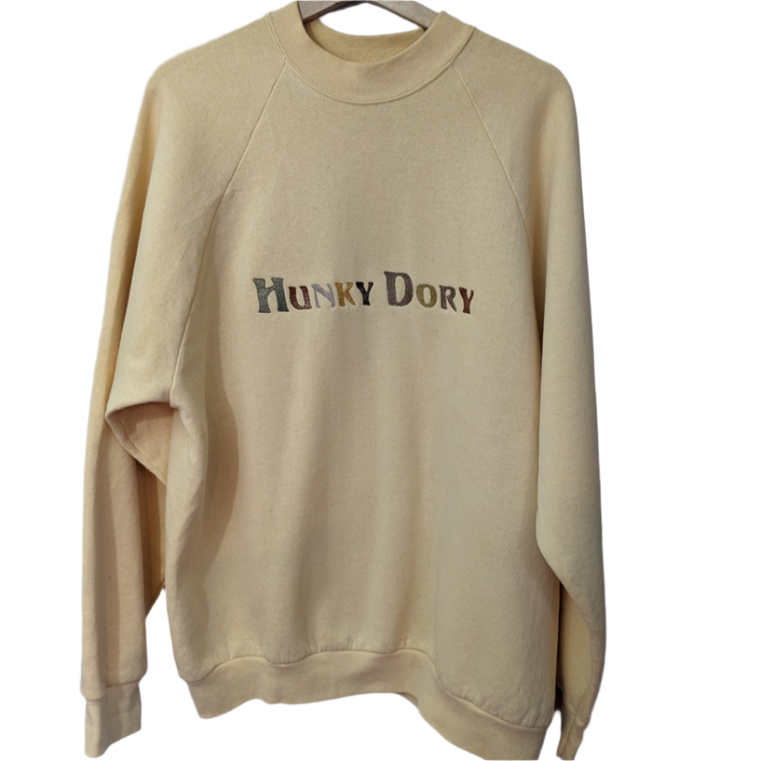 Hunky Dory Collection - Reworked Embroidered Clothing - David Bowie Inspired - Ridiculous English Phrases