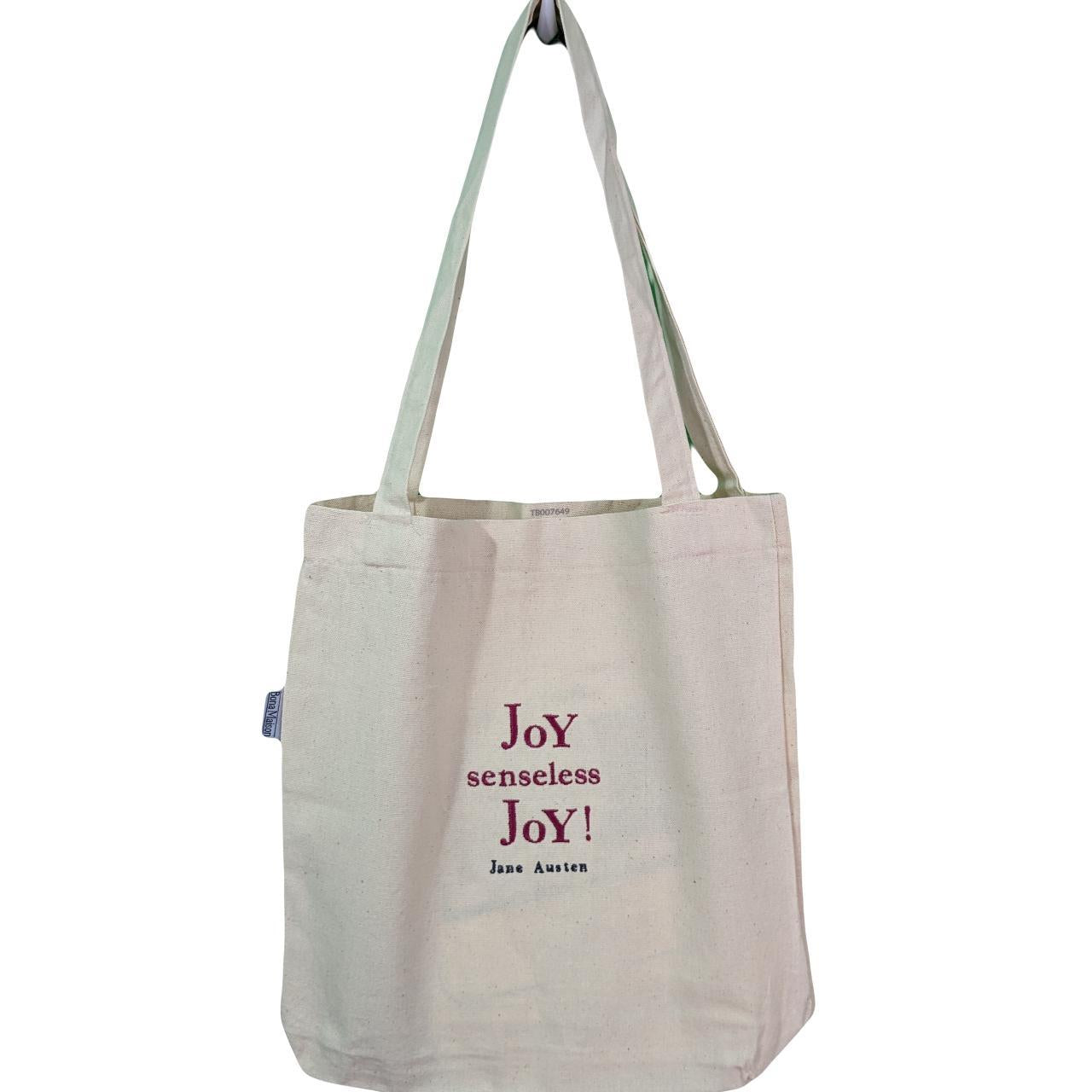 Jane Austen Book Bag - Eco Tote Bag - Persuasion Quote